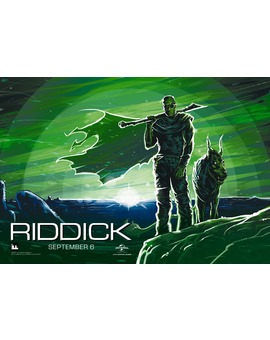'RIDDICK' POSTER IMAX POR ALEX FUENTES