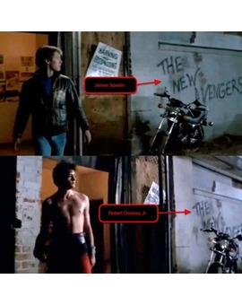EN 1985 EN 'A TODA MARCHA' SE PROFETIZABA EL ENCUENTRO DE ROBERT DOWNEY JR Y JAMES SPADER EN 'LOS VENGADORES 2'