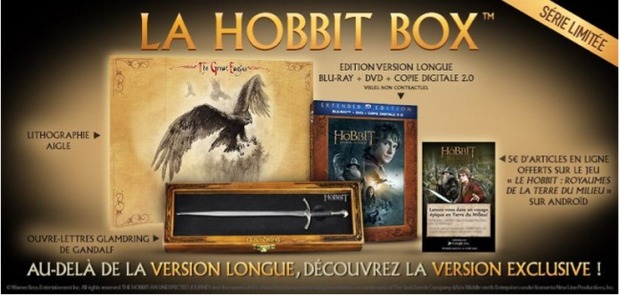'LA HOBBIT BOX' EDICION COLECCIONISTA Y LIMITADA PARA FRANCIA