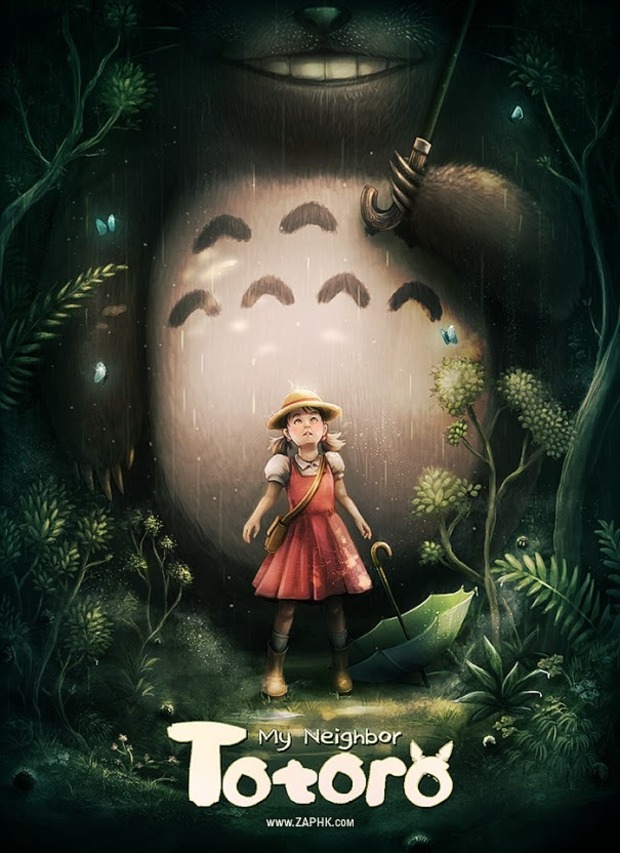 POSTERS DE LAS PELÍCULAS DE HAYAO MIYAZAKI POR ALEX TOOTH 9/10