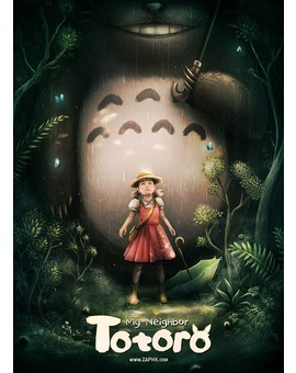 POSTERS DE LAS PELÍCULAS DE HAYAO MIYAZAKI POR ALEX TOOTH 9/10