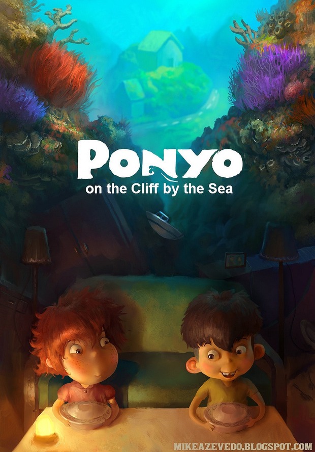 POSTERS DE LAS PELÍCULAS DE HAYAO MIYAZAKI POR ALEX TOOTH 5/10
