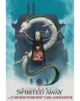 POSTERS DE LAS PELÍCULAS DE HAYAO MIYAZAKI POR ALEX TOOTH 1/10
