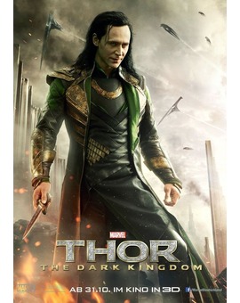 'THOR. THE DARK KINGDOM' POSTER DE LOKI