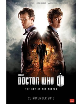 POSTER 'THE DAY OF THE DOCTOR' 50 ANIVERSARIO DE DOCTOR WHO