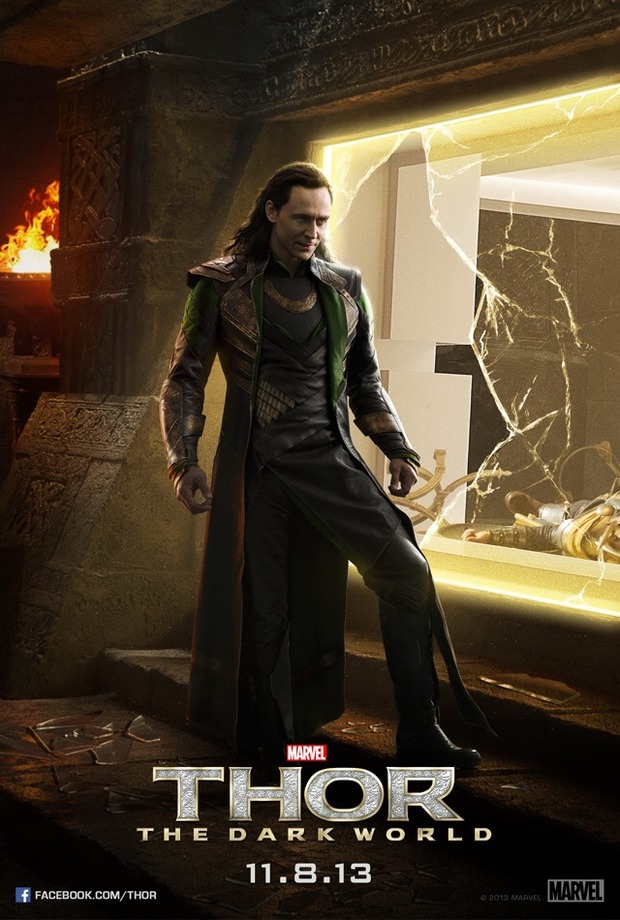 'THOR. THE DARK WORLD' POSTER LOKI