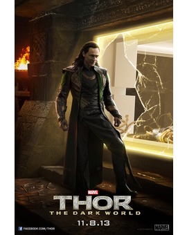'THOR. THE DARK WORLD' POSTER LOKI