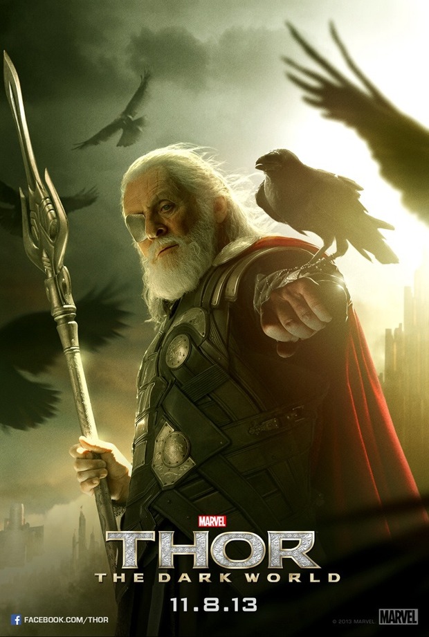 THOR. THE DARK WORLD' POSTER ODÍN
