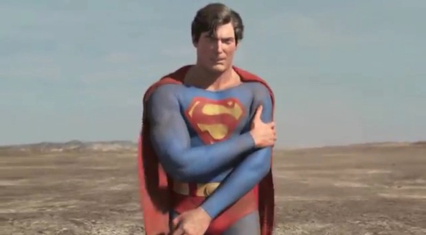 'SUPERMAN (CHRISTOPHER REEVES) VS HULK' DE MIKE HABJAN. ¡QUE ESTAMOS EN NAVIDAD, CARAY! ;D