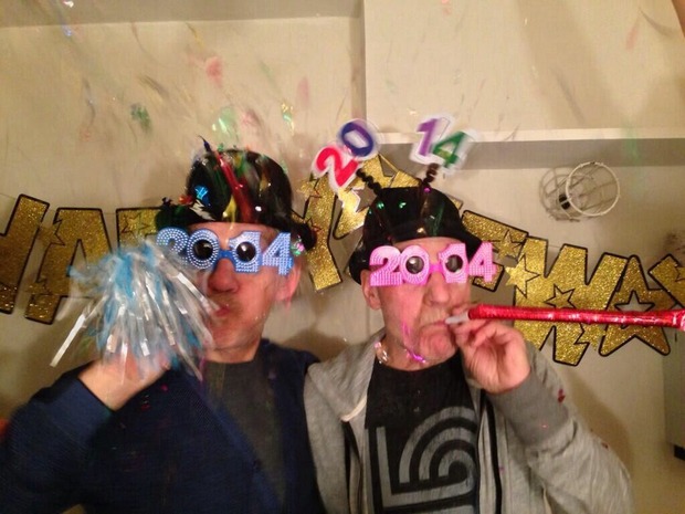 IAN MCKELLEN, PATRICK STEWART Y YO OS DESEAMOS FELIZ 2014.