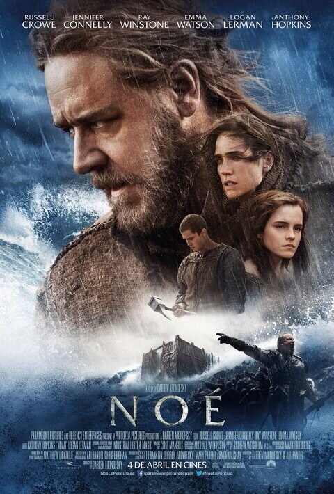 'NOÉ' DE DARREN ARONOFSKY. POSTER ESPAÑOL.