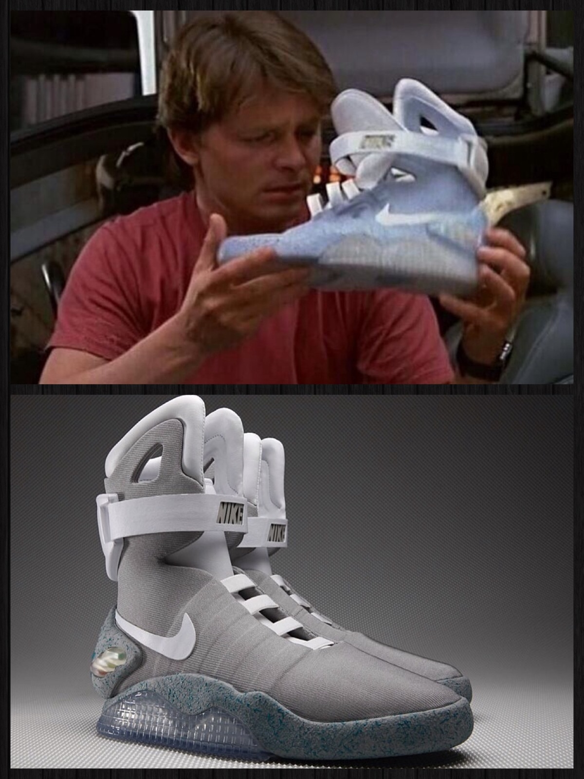 LAS NIKE MAG AUTOAJUSTABLES DE McFLY SE PONDRÁN A LA VENTA EN 2015. CONFIRMADO POR DISEÑADOR DE NIKE, TINKER HATFIELD