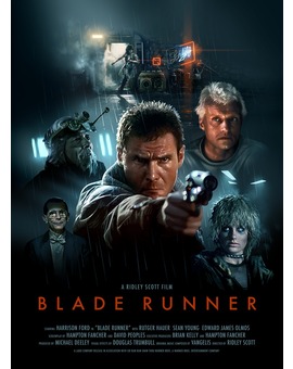 'BLADE RUNNER' POSTER DE BRIAN TAYLOR