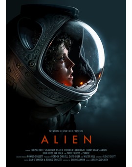 'ALIEN' POSTER DE BRIAN TAYLOR