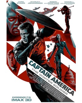 'CAPITÁN AMÉRICA. EL SOLDADO DE INVIERNO' POSTER IMAX