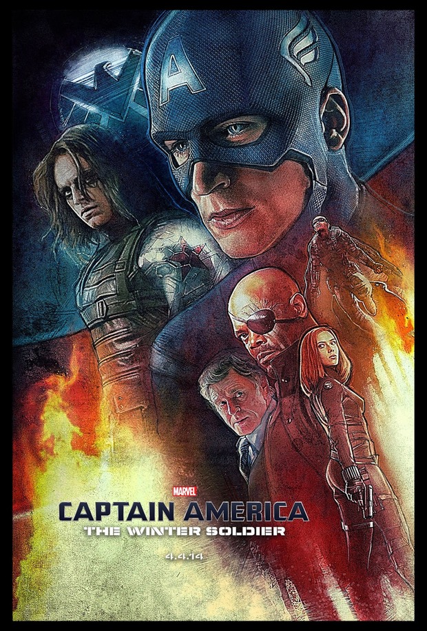 'CAPITÁN AMÉRICA. EL SOLDADO DE INVIERNO' POSTER DE PAUL SHIPPER