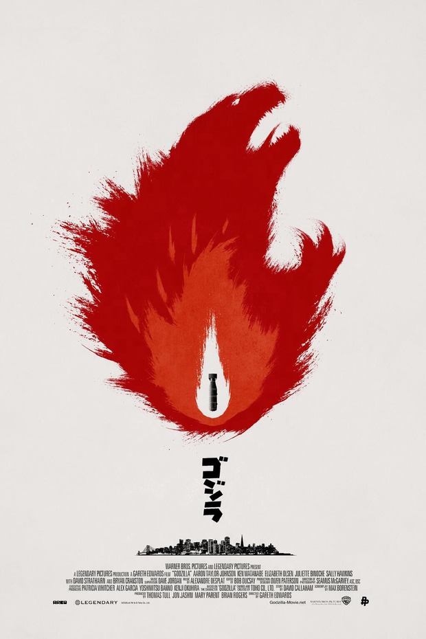 'GODZILLA' POSTER DE MATT FERGUSON