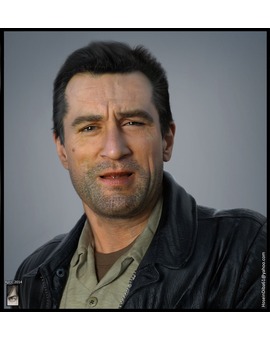 ESTE ROBERT DE NIRO ES DIGITAL. OBRA DEL ARTISTA CG HOSSEIN DIBA