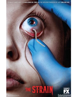 'THE STRAIN' serie de Guillermo del Toro y Carlton Cuse para FX. Poster.