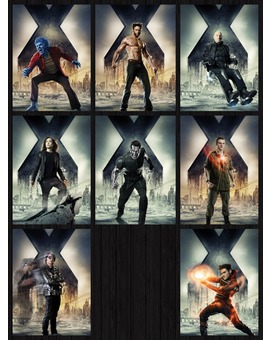 'X-MEN. DÍAS DE FUTURO PASADO'. Pósters de personajes. 3/3