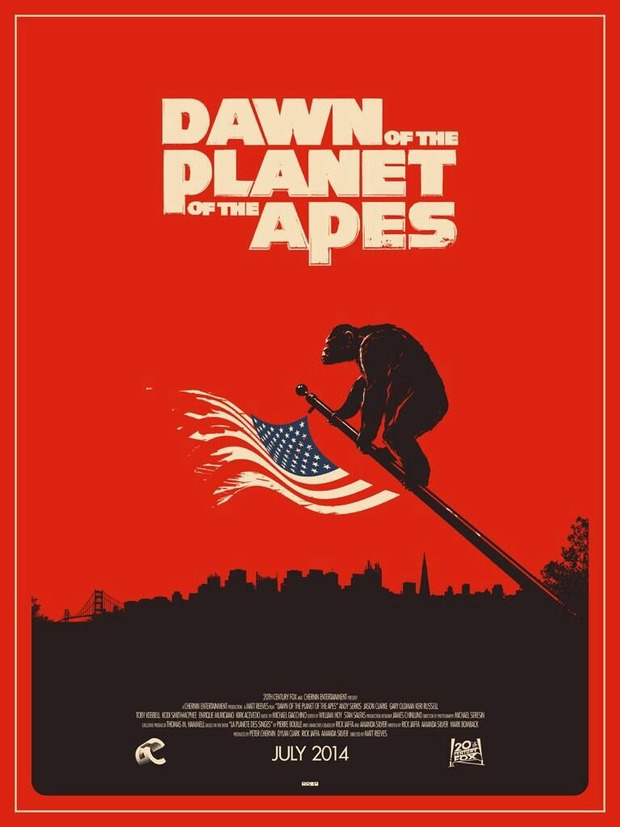 'DAWN OF THE PLANET OF THE APES' Poster