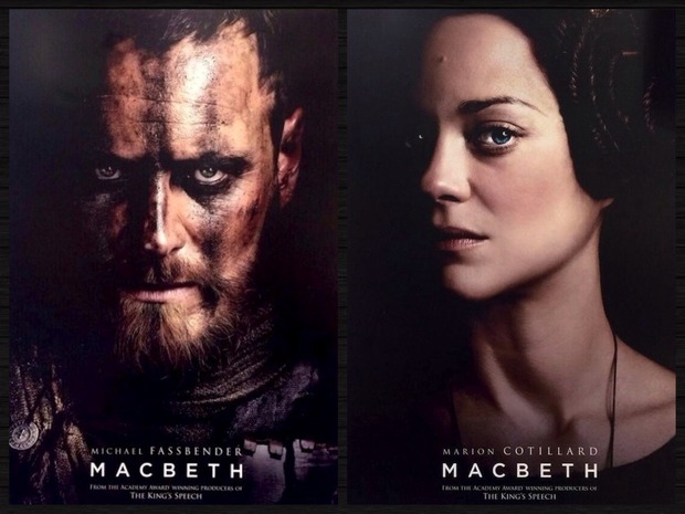 'MACBETH' de JUSTIN KURZEL. Posters.