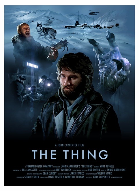 'LA COSA'. Poster de BRIAN TAYLOR.