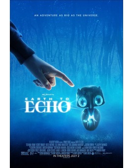 'EARTH TO ECHO' de DAVE GREEN. Poster.