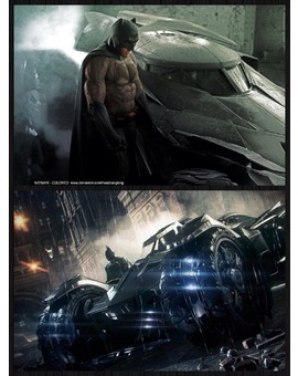 El BATMÓVIL de 'BATMAN VS SUPERMAN' parece primo hermano del Batmóvil del juego 'BATMAN ARKHAM KNIGHT'