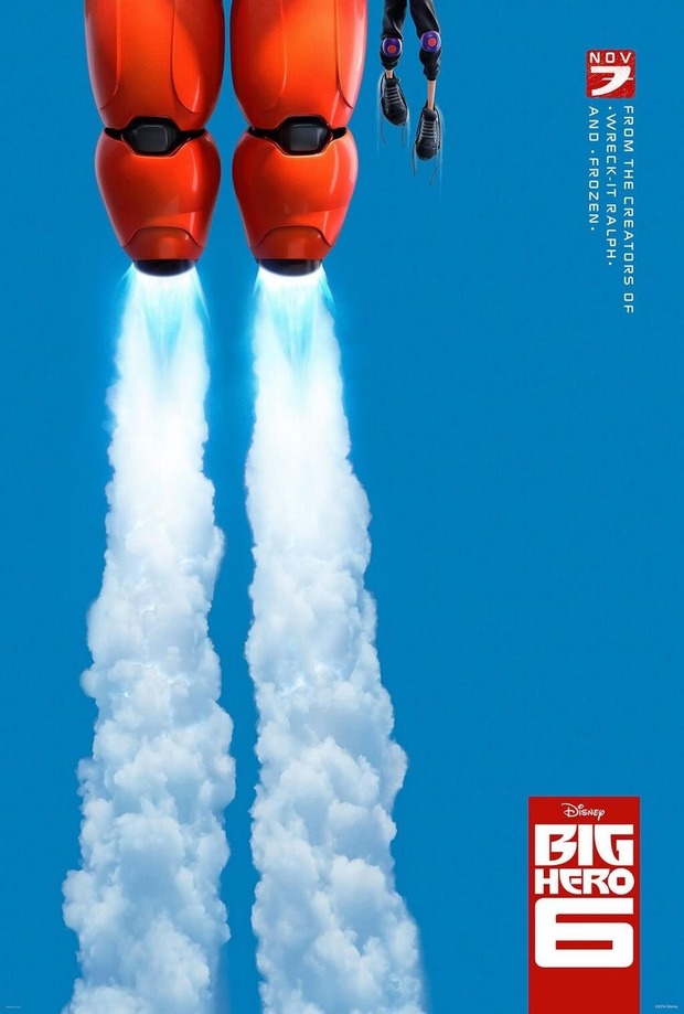 'BIG HERO 6'. Poster.