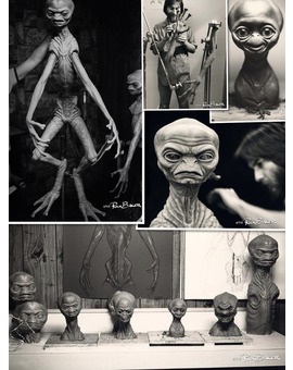 Las criaturas de RICK BAKER para SETEVEN SPIELBERG que no cobraron vida.