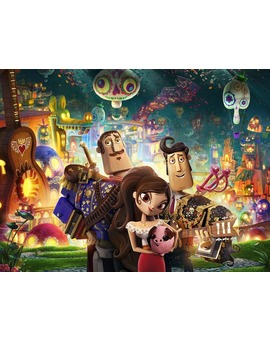 Primera imagen de 'THE BOOK OF LIFE' de JORGE R. GUTIÉRREZ y producida por GUILLERMO DEL TORO.