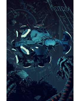 'THE MATRIX' póster de KEVIN TONG.