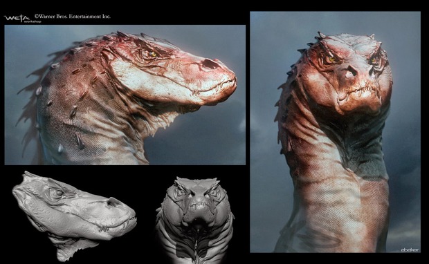 SMAUG. Diseños alternativos de ANDREW BAKER. 3/6
