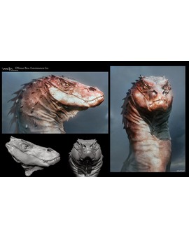 SMAUG. Diseños alternativos de ANDREW BAKER. 3/6