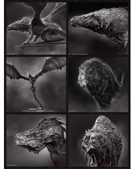 SMAUG. Diseños alternativos de ANDREW BAKER. 1/6