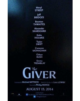 'THE GIVER' de PHILLIP NOYCE. Trailer.