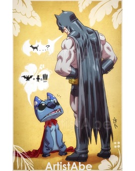 BAT-ENCUENTRO. Dibujo de ABRAHAM LÓPEZ.