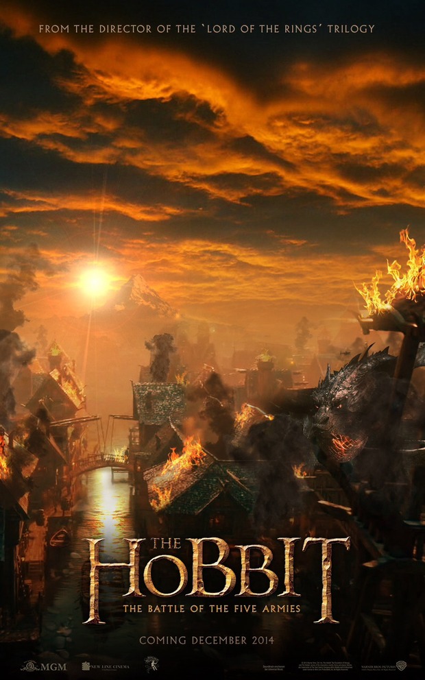 Fanposter de 'EL HOBBIT. LA BATALLA DE LOS CINCO EJERCITOS' 3/4