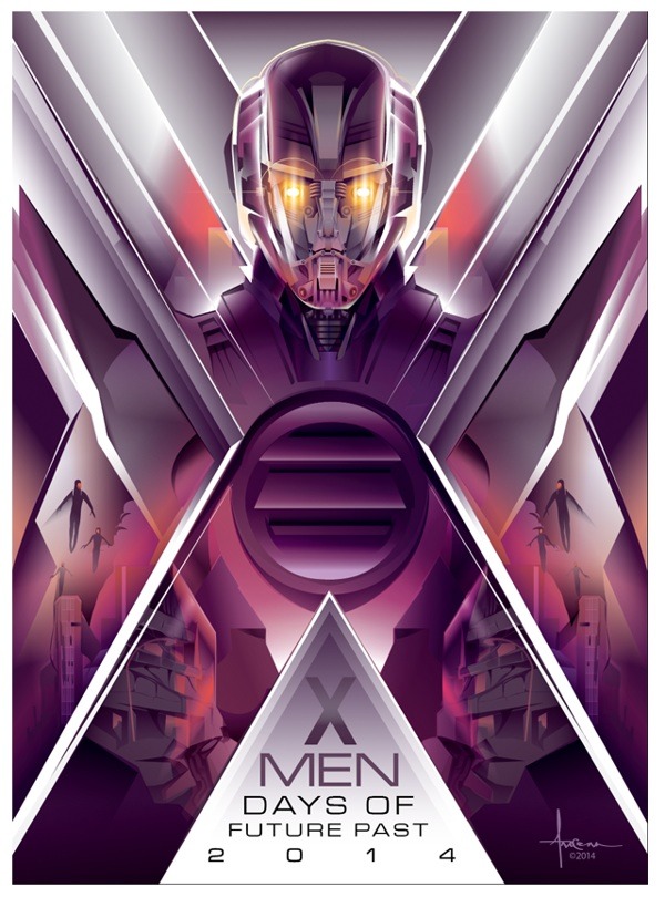 'X-MEN. DÍAS DE FUTURO PASADO' Póster de ORLANDO AROCENA