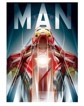 'IRON MAN' Póster de ORLANDO AROCENA