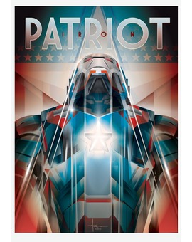 'IRON PATRIOT' Póster de ORLANDO AROCENA