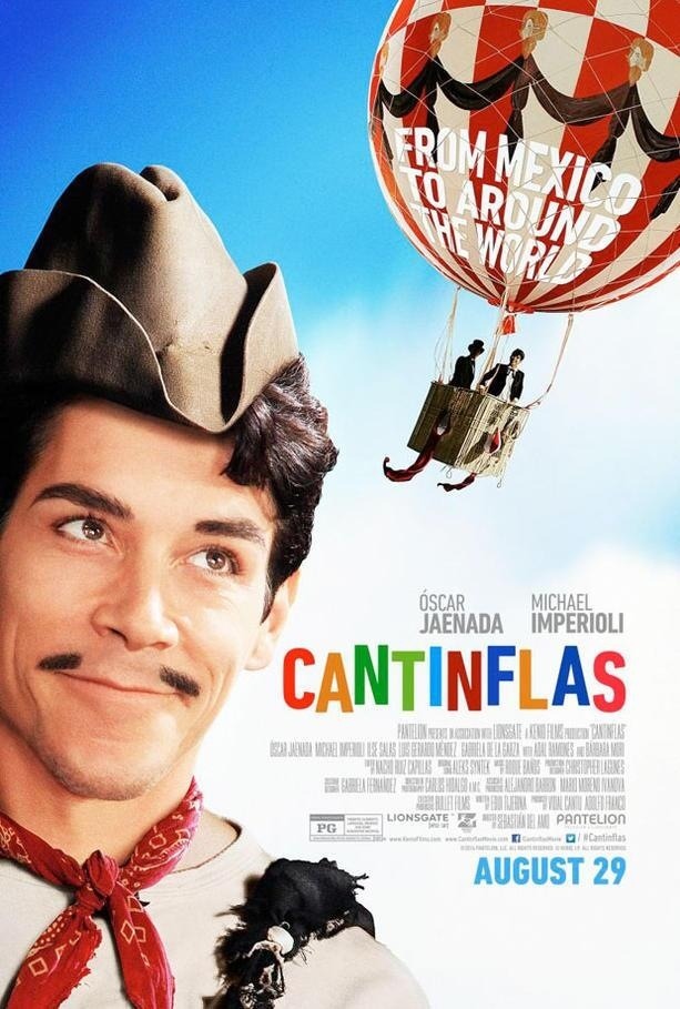 'CANTINFLAS' de SEBASTIÁN DEL AMO. Póster.