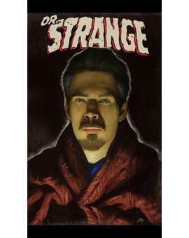 BENEDICT CUMBERBATCH como DR.ESTRAÑO. Por JUAN HUGO MARTÍNEZ.