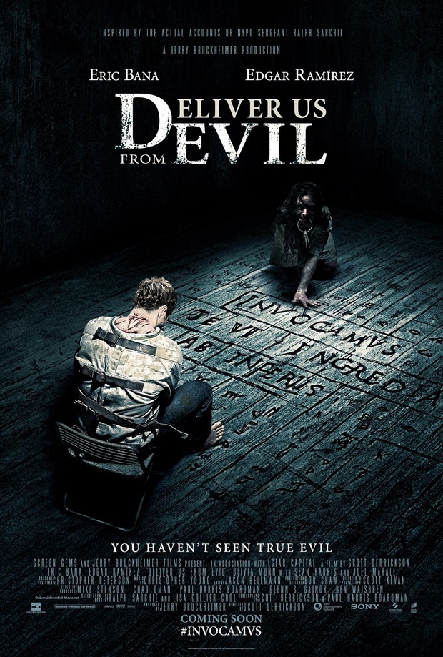 'DELIVERY US FROM EVIL' de SCOTT DERRICKSON. Póster y trailer.