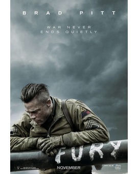'FURY' de DAVID AYER. Póster.