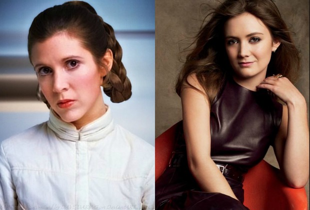 BILLIE LOURD, hija de CARRIE FISHER podría ser una joven LEIA en STAR WARS VII