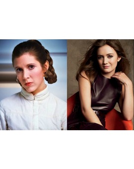 BILLIE LOURD, hija de CARRIE FISHER podría ser una joven LEIA en STAR WARS VII