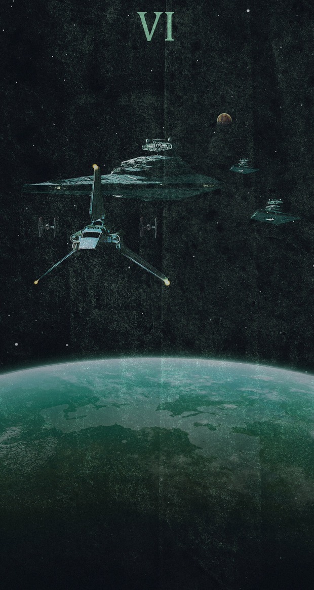 STAR WARS. Pósters de COLIN MORELLA 6/6