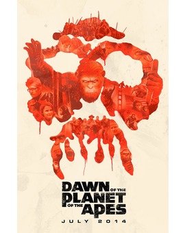 'AMANECER DEL PLANETA DE LOS SIMIOS' Póster de JANEE MEADOWS